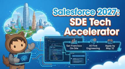 Salesforce Futureforce Tech Accelerator 2027, Software engineer internship